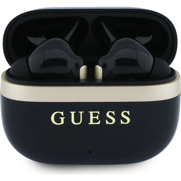 Guess Gold Line Glossy Finish TWS Bezdrôtové Slúchadlá Black - Slúchadlá - Obrázok 5061181908a3438cb9e1ae576355b7b6