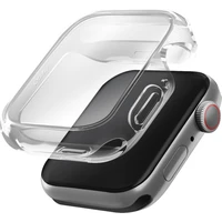 UNIQ Garde Hybrid TPU+PC puzdro Apple Watch (44mm) priehľadné - Puzdra