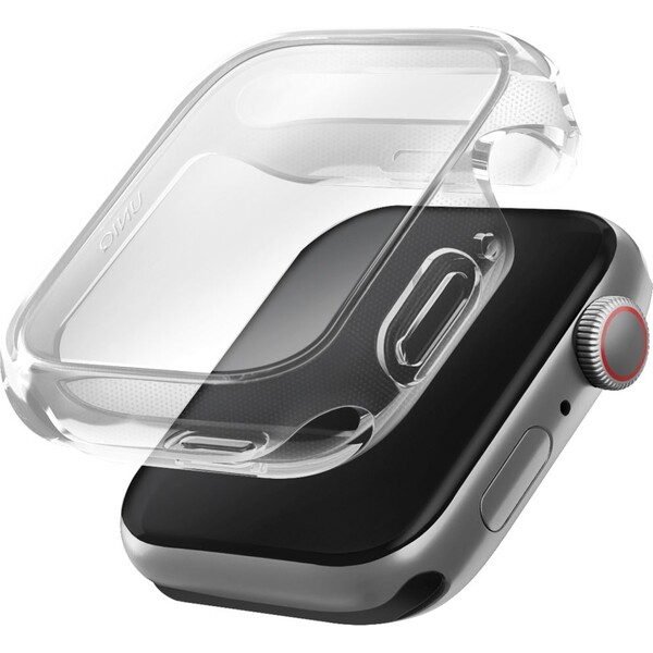 E-shop UNIQ Garde Hybrid TPU+PC puzdro Apple Watch (44mm) priehľadné