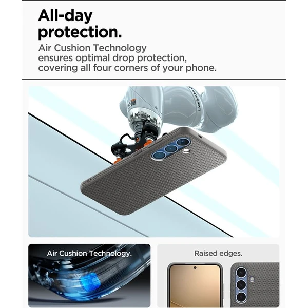 Spigen Liquid Air kryt Samsung Galaxy S25 marble gray - Puzdra - Obrázok 5090bf17b61c4abc9a1618793dd62ff6