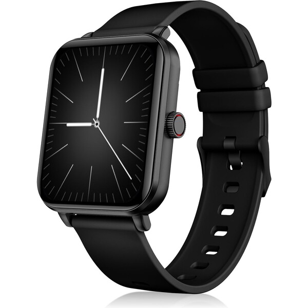E-shop Niceboy Watch Lite 4 Carbon múdre hodinky čierne