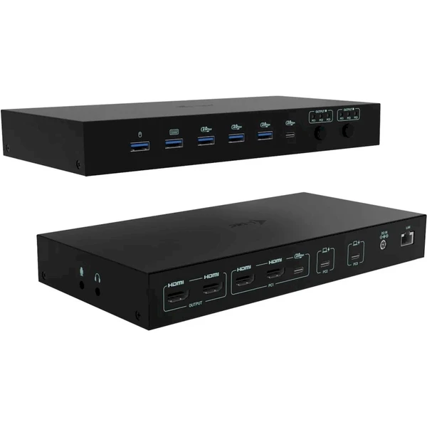 i-tec USB-C KVM Dual Display dokovacia stanica - Dokovacie stanice - Hlavný obrázok