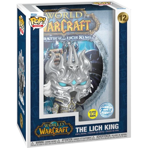 Funko POP! #12 Game Cover: World of Warcraft - Lich King (Glow) (Special Edition) - Funko POP! - Obrázok 50D7000K01