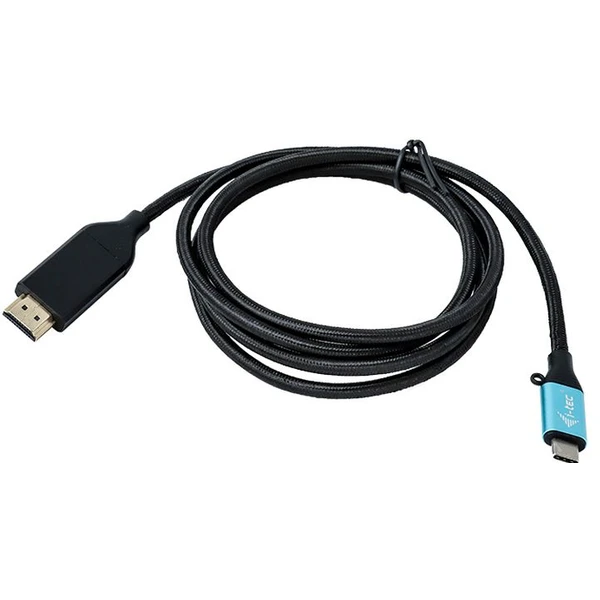 i-tec USB-C/HDMI kábel 4K 2m čierny - Káble a redukcie - Obrázok 50HA000501
