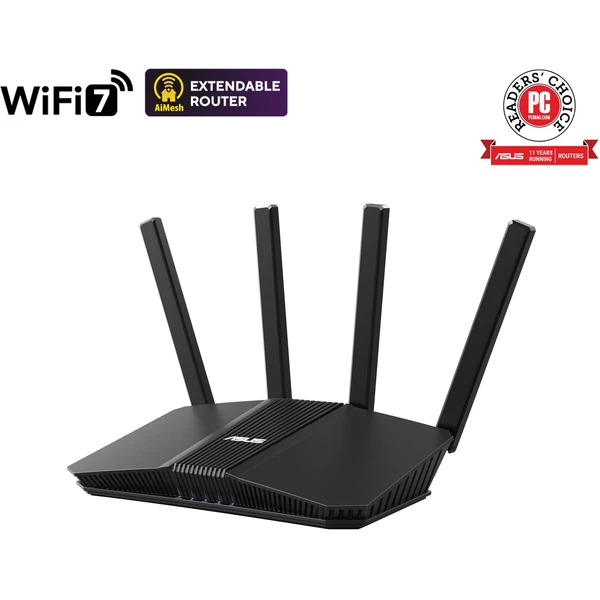 ASUS RT-BE58U Wi-Fi 7 herný router čierny - Wi-Fi routery - Hlavný obrázok
