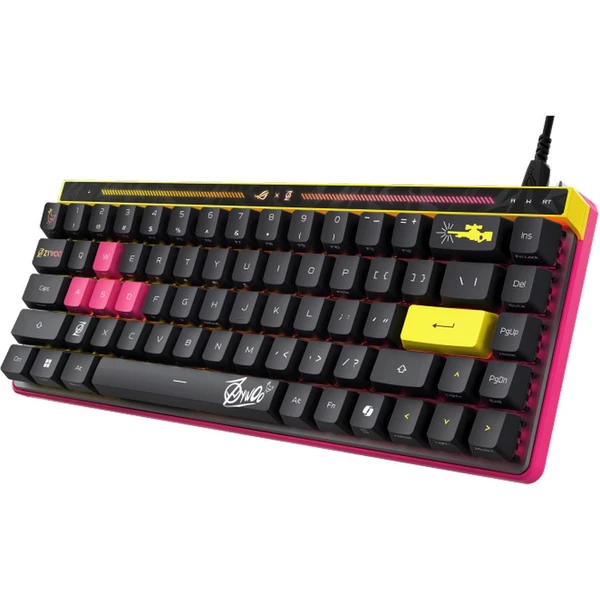 ASUS ROG Falchion Ace HFX herná klávesnica US ZywOo Edition - Klávesnice - Obrázok 50JK000K01