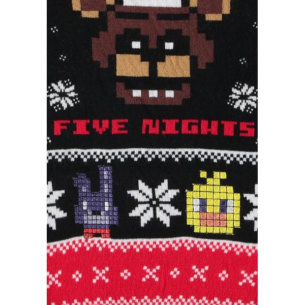 Vianočný sveter Five Nights at Freddy's - Survived Five Nights L - Mikiny a svetre - Obrázok 50MI000K01