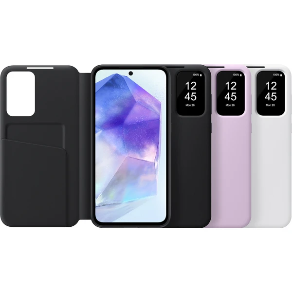 Samsung Smart View Wallet Case Galaxy A55 čierny - Puzdra - Obrázok 50Q2000O01