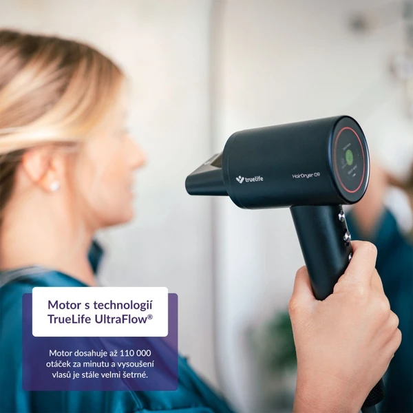 TrueLife HairDryer D9 sušič vlasov čierny - Fény na vlasy - Obrázok 50Y9000O01