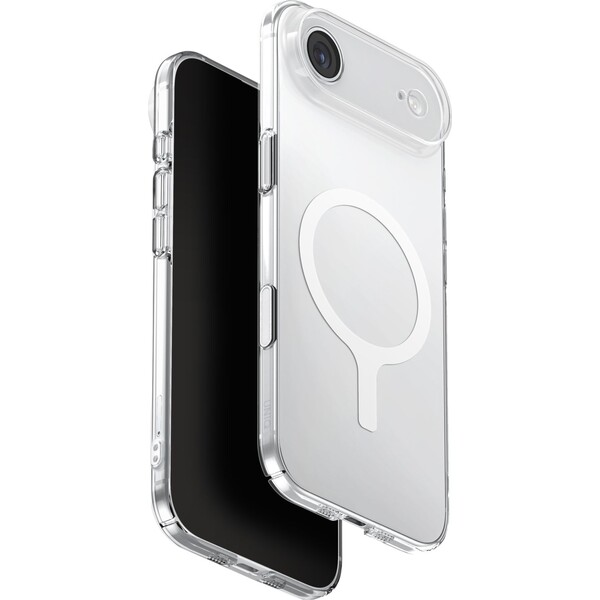 E-shop UNIQ Airsuit MagClick MagSafe kryt iPhone Air Lesklý priehľadný/biely