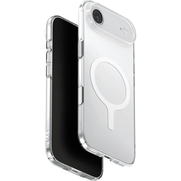 UNIQ Airsuit MagClick MagSafe kryt iPhone Air Lesklý priehľadný/biely - Puzdra - Hlavný obrázok