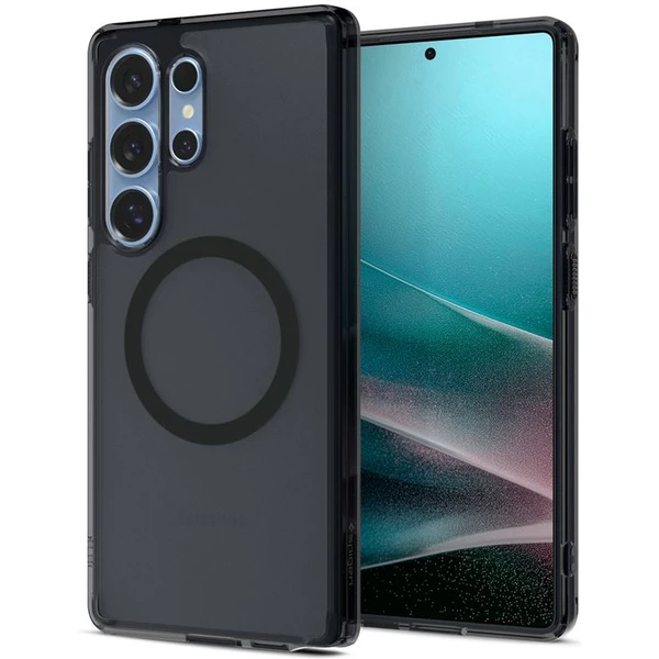 Spigen Ultra Hybrid MagSafe kryt Samsung Galaxy S25 Ultra čierny - Puzdra - Hlavný obrázok