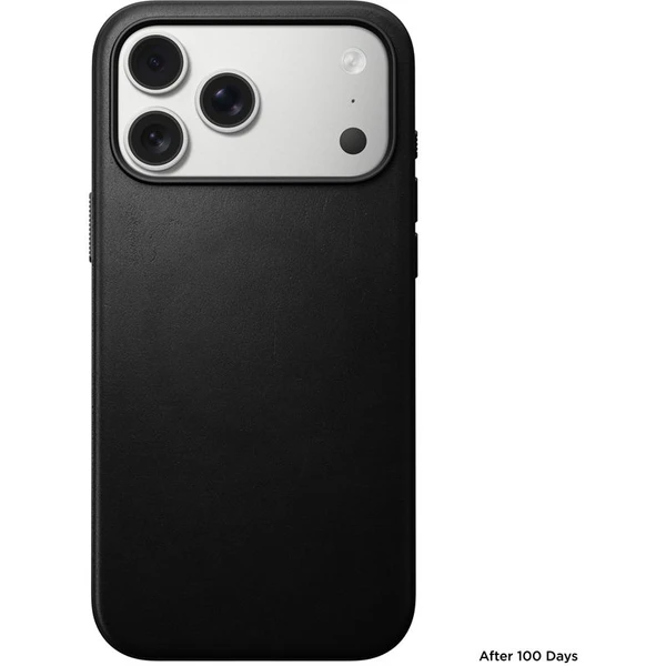 Nomad Modern Leather Case MagSafe kožený kryt iPhone 17 Pro Max Black - Puzdra - Obrázok 51047f09b4684af8b3a0d9193ecbe62a