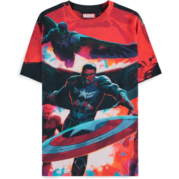 Tričko Captain America - Character AOP M