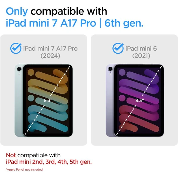 Spigen Nano Pop puzdro iPad Mini 7 (2024)/6 (2021) čierne - Puzdra - Obrázok 5121661270a54fa5bd57cd0627e0eef7