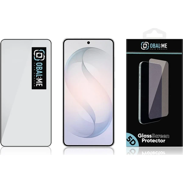 OBAL:ME 5D tvrdené sklo Samsung Galaxy S26 čierne - Ochranné fólie a sklo - Obrázok 512eb8c34a874b8a8ce6ba6f0eda4cca