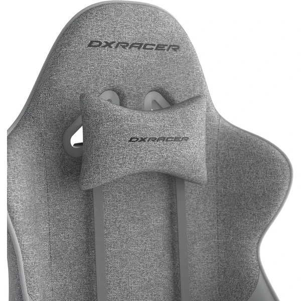 DXRacer GLADIATOR látková herná stolička šedo-biela - Stoličky - Obrázok 514D000O01