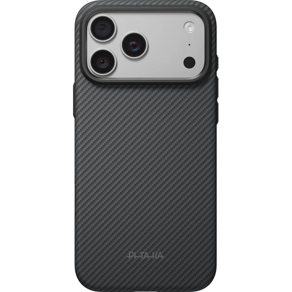Pitaka Summa Case MagSafe kryt iPhone 18 Pro Max Black/Grey Twill - Puzdra - Obrázok 515b6eeb424946168c1450f94e624d2e