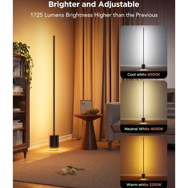 Govee Floor Lamp 2 Matter RGBICWW Smart lampa + ovládač - Inteligentné osvetlenie - Obrázok 517e4e800bcf4446a01a40c379701bf1