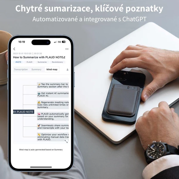 Plaud Note AI záznamník hviezdne biely - Záznamové zariadenia - Obrázok 5194dfb224cb4ff785f6c9f24a939a70