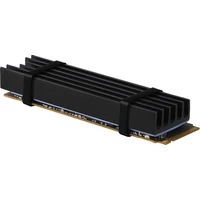 AXAGON CLRM2L10 hliníkový pasívny chladič pre M.2 2280 SSD výška 10 mm - Chladiče