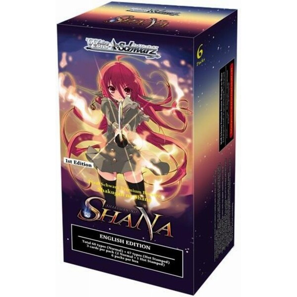 Weiß Schwarz TCG - Shakugan na Shana Premium Booster Display (6 balíčkov)