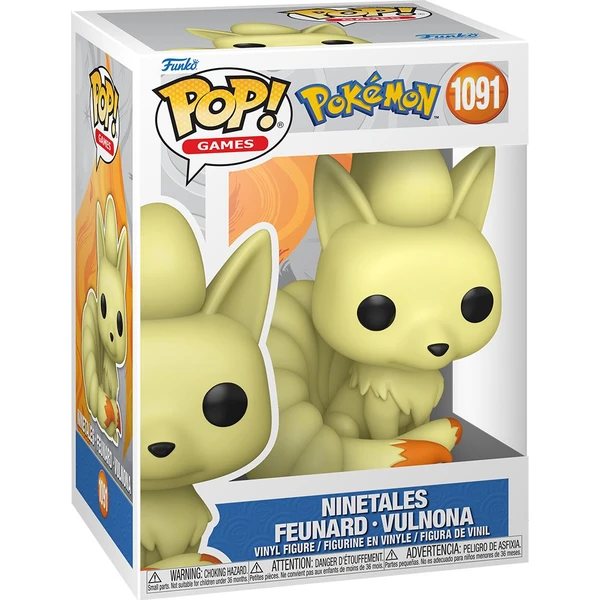 Funko POP! #1091 Games: Pokémon - Ninetales - Funko POP! - Obrázok 51JM000K01