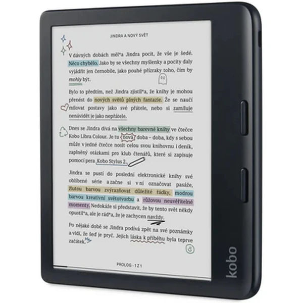 Kobo Libra Colour čítačka čierna - Čítačky elektronických kníh - Hlavný obrázok
