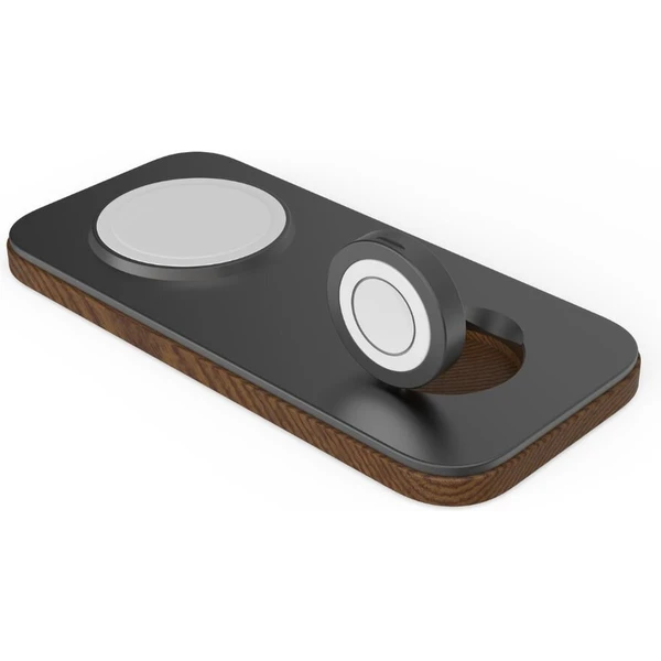 CubeNest K200 2v1 magnetická nabíjačka s MagSafe šedá - Nabíjačky - Obrázok 51W4000701