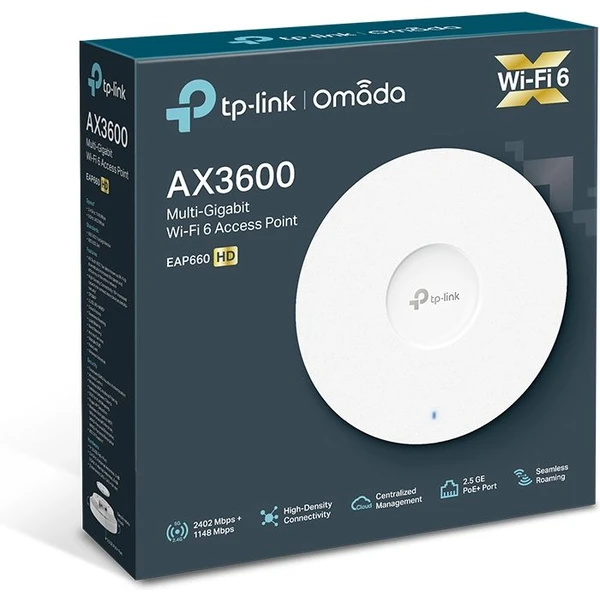 TP-Link AX1800 prístupový bod biely - Access pointy - Obrázok 51WB100501