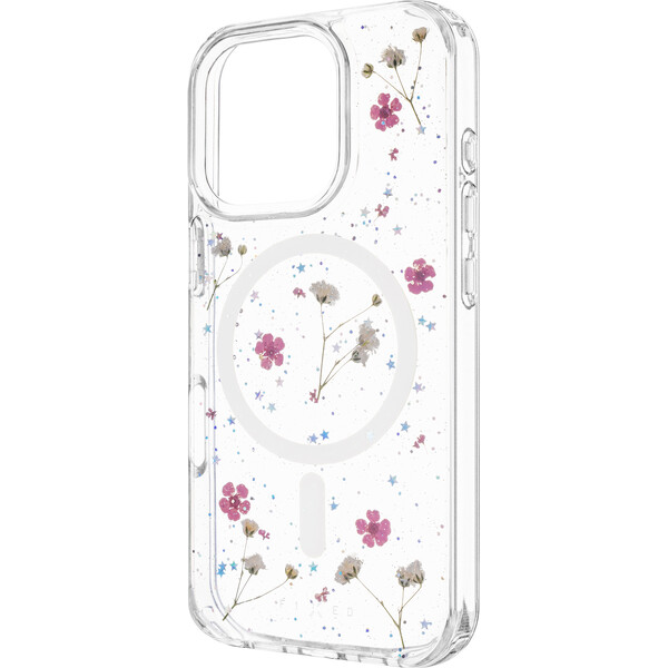 FIXED MagBloom kryt s MagSafe Samsung Galaxy S25 Blush Plum - Puzdra - Hlavný obrázok