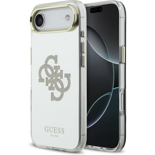 E-shop Guess PC/TPU Mirror 4G Glitter Logo MagSafe kryt iPhone Air zlatý