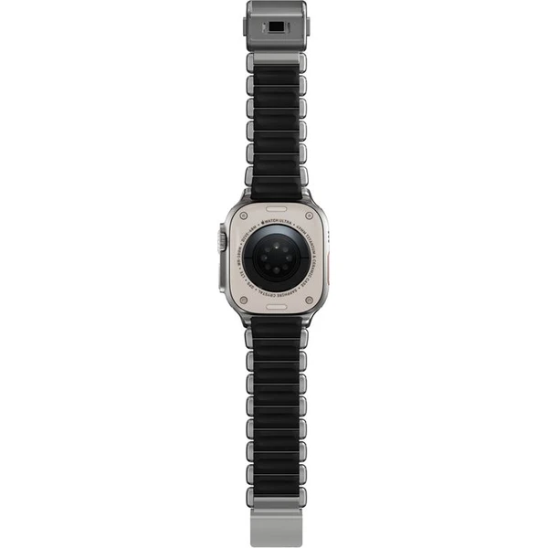 Náramok Nomad Stratos Band FKM pre Apple Watch 45/46/49mm Natural Titanium/Black - Remienky - Obrázok 520ddbd38a894a0590c1405ebd53a098