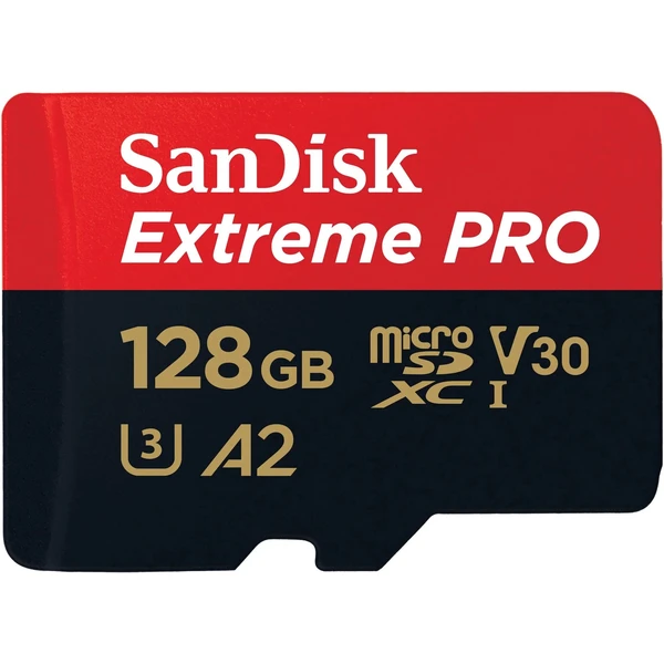 SanDisk Extreme PRO microSDXC 128GB + SD adaptér - Pamäťové karty - Hlavný obrázok