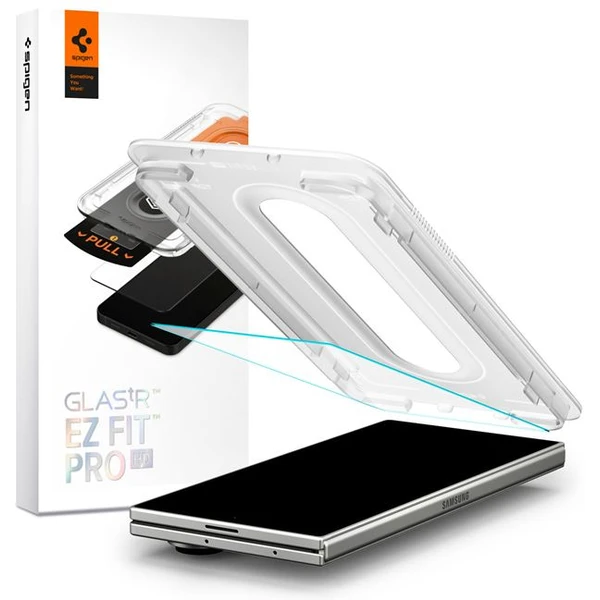Spigen Glass TR EZ Fit Pre HD sklo Samsung Galaxy Z Fold7 číre (1 ks) - Ochranné fólie a sklo - Hlavný obrázok