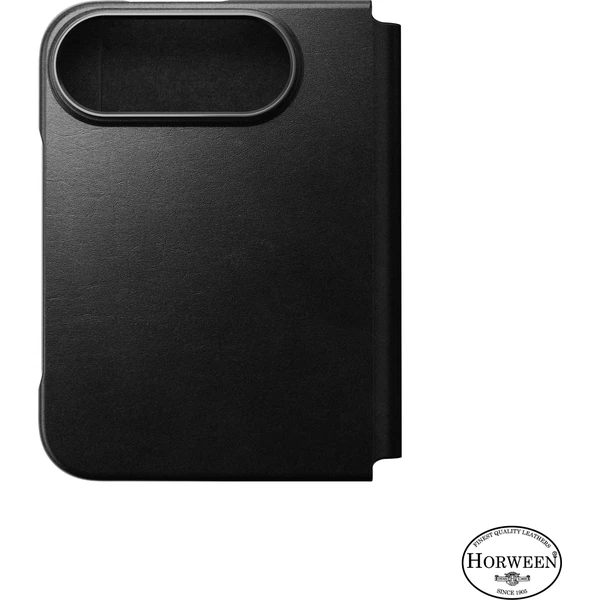 Nomad Traditional Leather Folio (Horween) MagSafe kožené puzdro iPhone 18 Fold čierne - Puzdra - Obrázok 524fe8cffb5f4f00a9b15a09a1068dc9