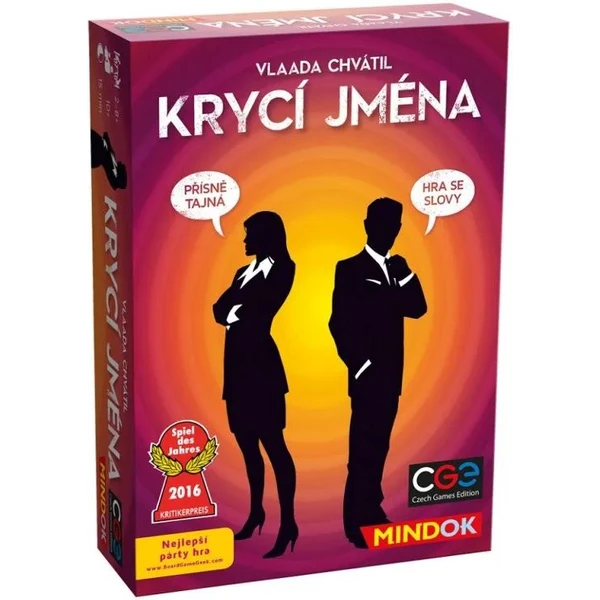 Krycie mená - Stolové hry - Hlavný obrázok
