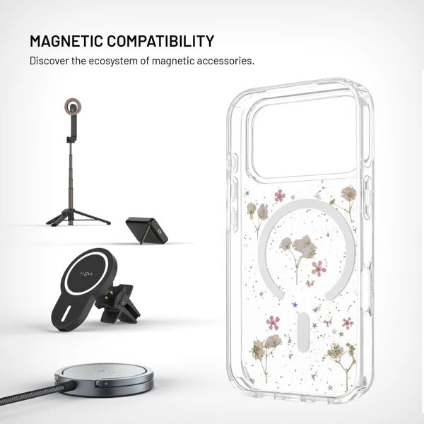 FIXED MagBloom kryt s MagSafe Apple iPhone 17 Pro Blush Plum - Puzdra - Obrázok 52564645e12a4524b89d53e3d0a281c4
