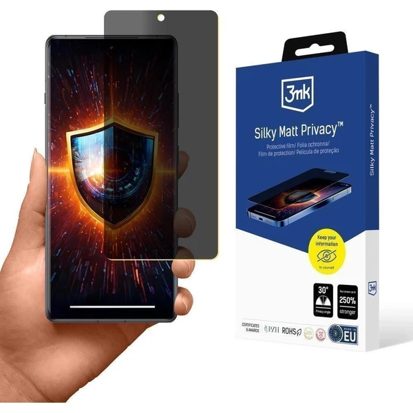 3mk Silky Matt Privacy ochranná fólia Xiaomi 15 Ultra - Ochranné fólie a sklo - Hlavný obrázok