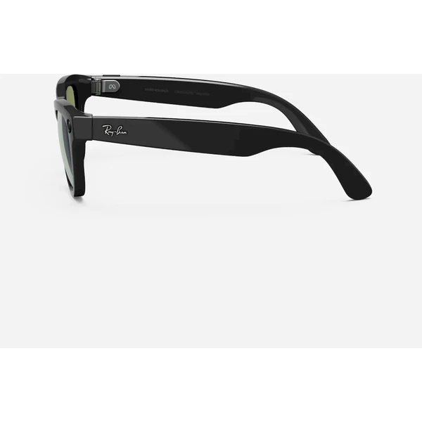 Ray-Ban: Meta Wayfarer štandardné múdre okuliare lesklé čierne - VR Headsety - Obrázok 527B000K01