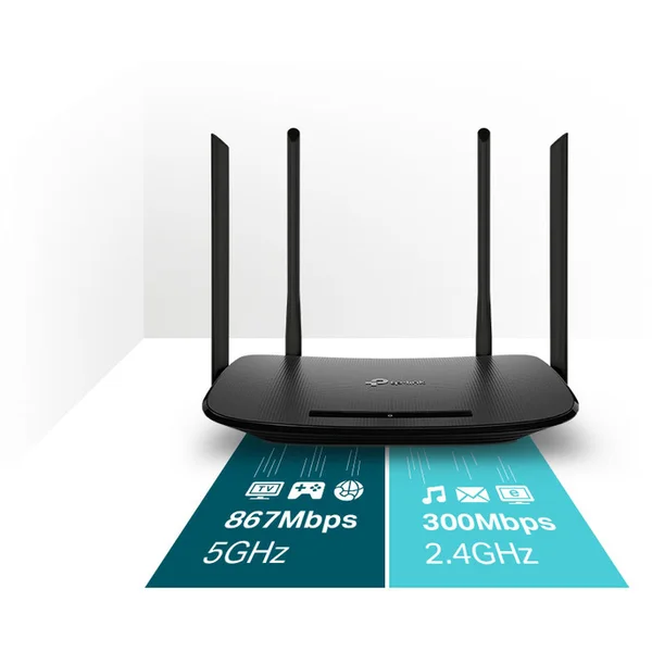 TP-Link Archer VR300 Wi-Fi 5 smerovač čierny - Wi-Fi routery - Obrázok 527U000501