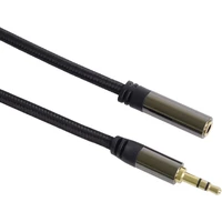 PremiumCord 3,5mm/3,5mm predlžovací kábel 1,5m čierny - Káble a redukcie