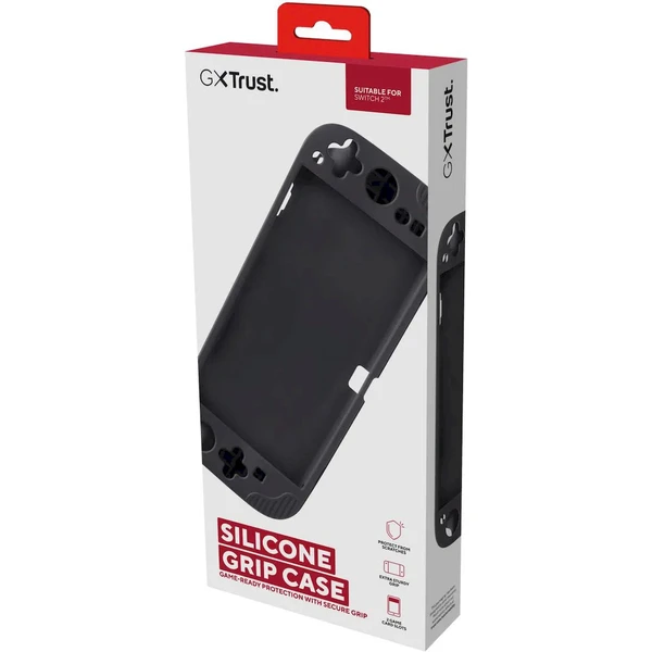 Trust GXT 1253 grip obal pre Nintendo Switch 2 čierne - Puzdra - Obrázok 528H000L01