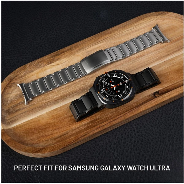 FIXED Titanium Strap remienok Samsung Galaxy Watch Ultra, čierny - Remienky - Obrázok 528a379598f34c8a9059950e71225bab