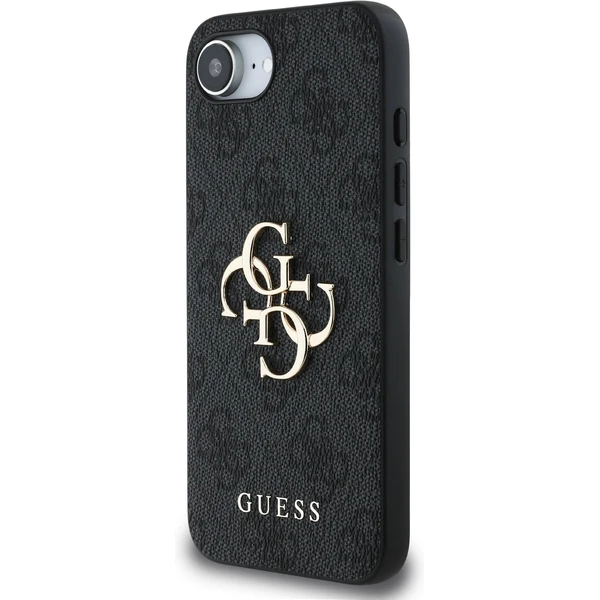 Guess PU 4G Metal Logo kryt iPhone 17e/16e sivý - Puzdra - Obrázok 529e1f1b8303455fa39e9a74feffc6dc