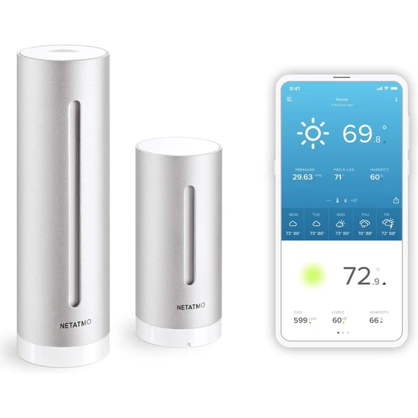 Netatmo Smart Home Weather Station inteligentná meteostanica - Meteorologické stanice - Obrázok 52ME000L01