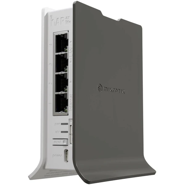MikroTik L41G-2axD&FG621-EA, hAP ax lite LTE6 Wi-Fi 6 biely router - Wi-Fi routery - Obrázok 52OC000N01