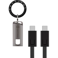 Taktický OODA Loop kábel USB-C/USB-C čierny - Káble a redukcie