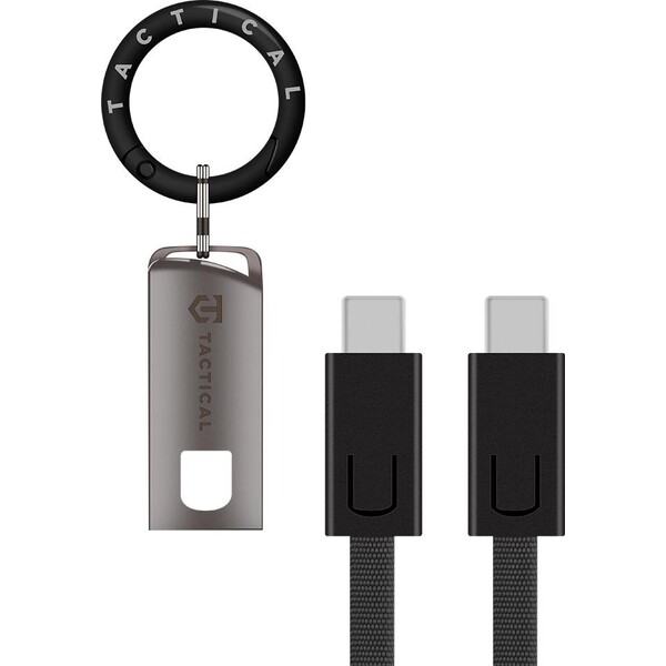 E-shop Taktický OODA Loop kábel USB-C/USB-C čierny