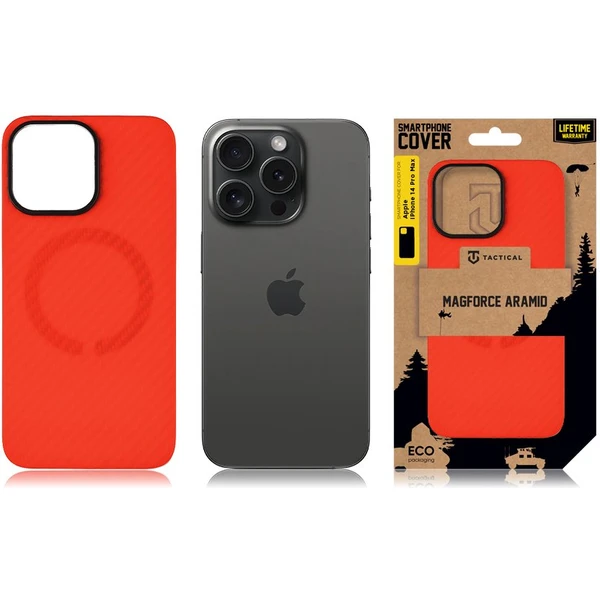 Tactical MagForce Aramid Bloody Mary Limited Edition Kryt pre Apple iPhone 14 Pro Max - Puzdra - Obrázok 52aa2bb1f3874ff2816b19ddf4bf4328